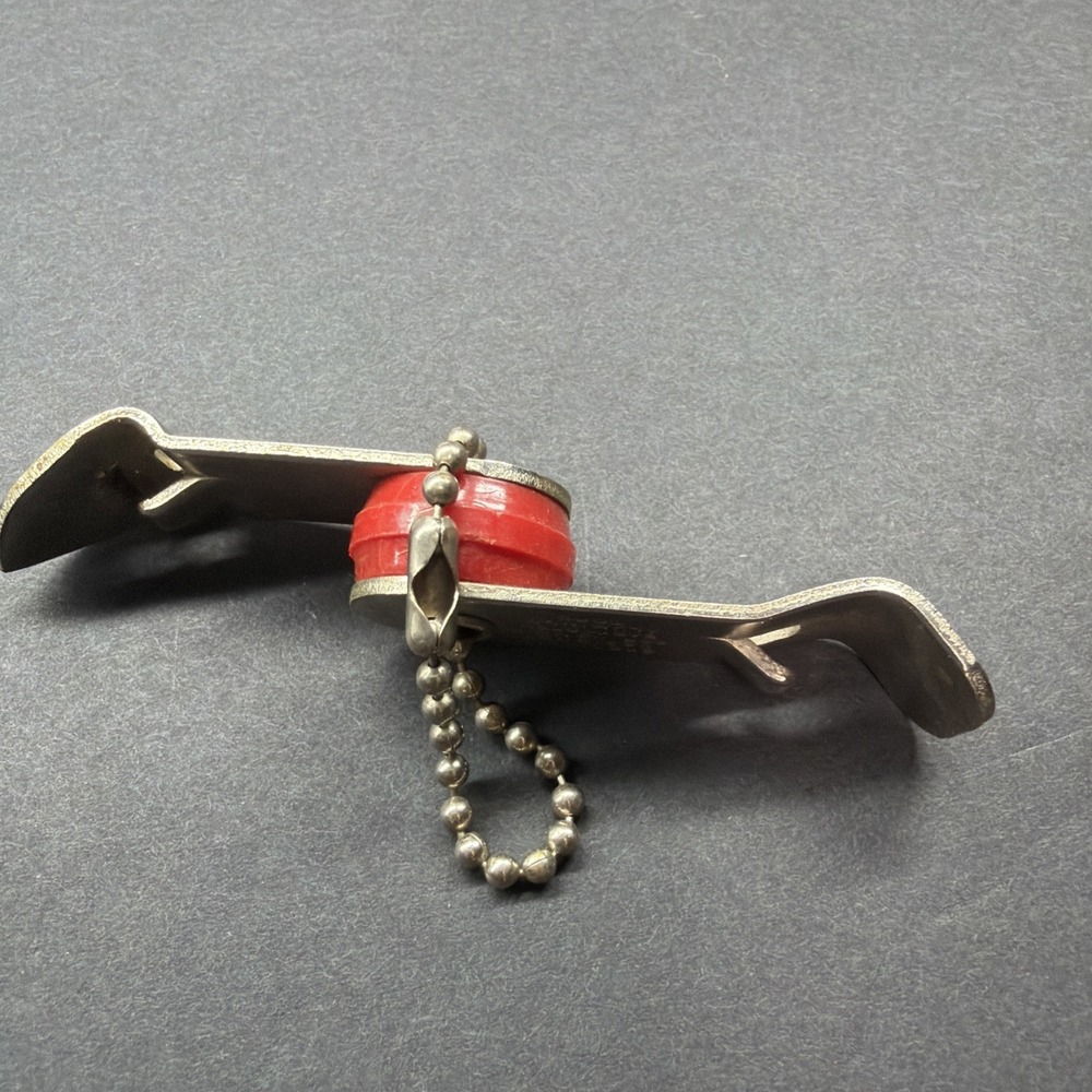 Vintage Hamm's Beer Foldable Keychain/ Bottle & Can Opener  Vaughan USA